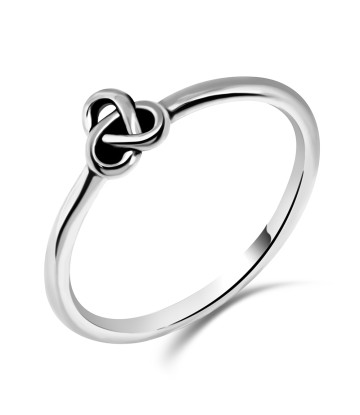 Flower Knot Silver Ring NSR-811